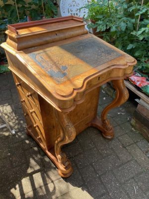 Davenport Desk, (Mid Victorian, beautifully restored) 